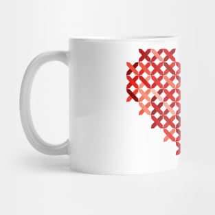 Stitch heart Mug